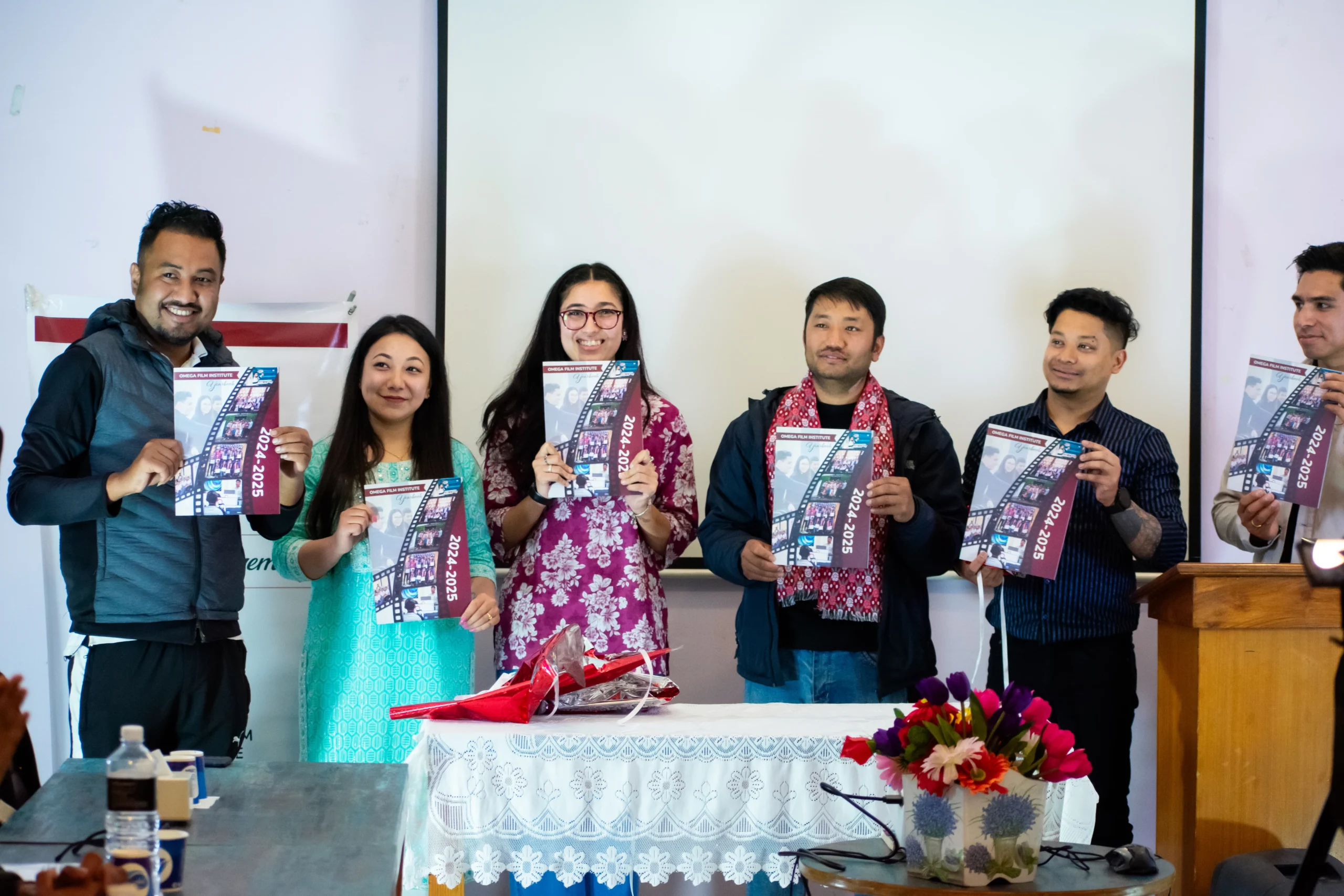 Graduation images at Omega Film Institute – Best Film Institute in Nepal