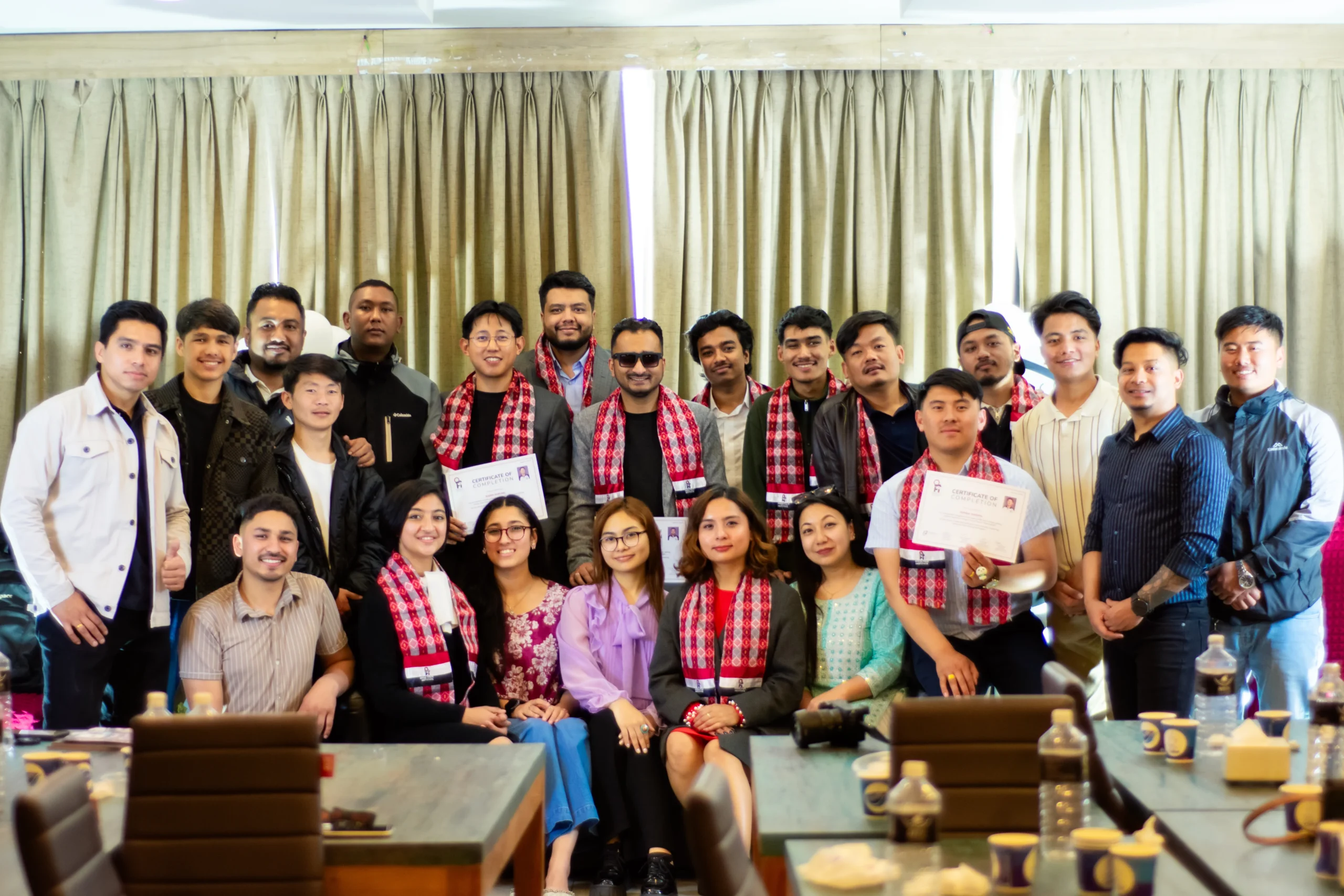 Graduation images at Omega Film Institute – Best Film Institute in Nepal
