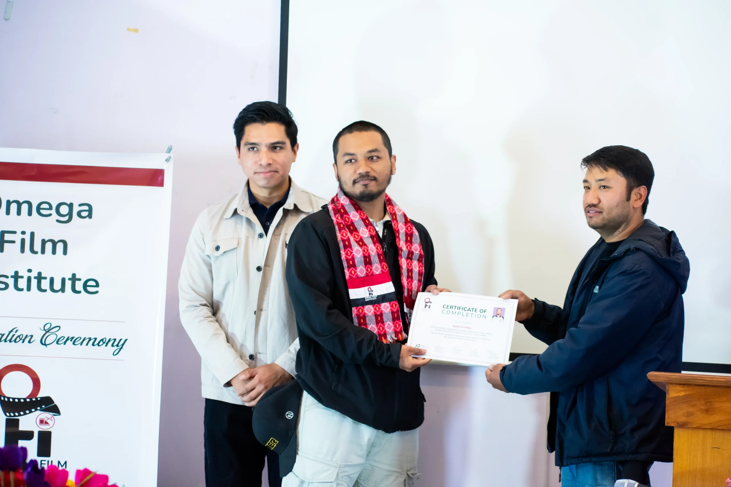 Graduation images at Omega Film Institute – Best Film Institute in Nepal